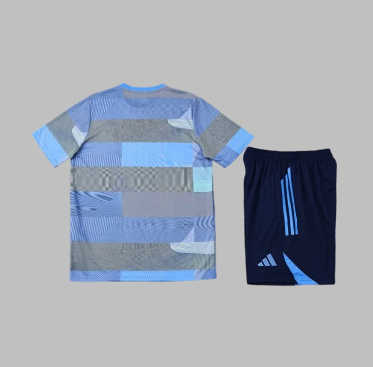 RM 25/26 Blue & Black Short set