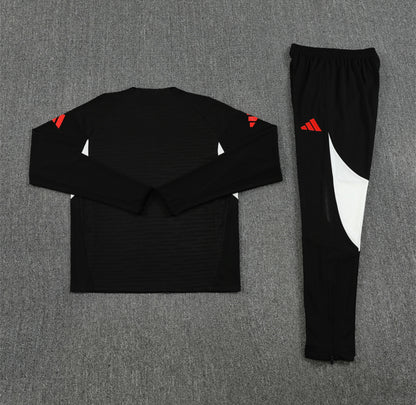 Liverpool Black & Red 1/4 Zip up Tracksuit 25/26