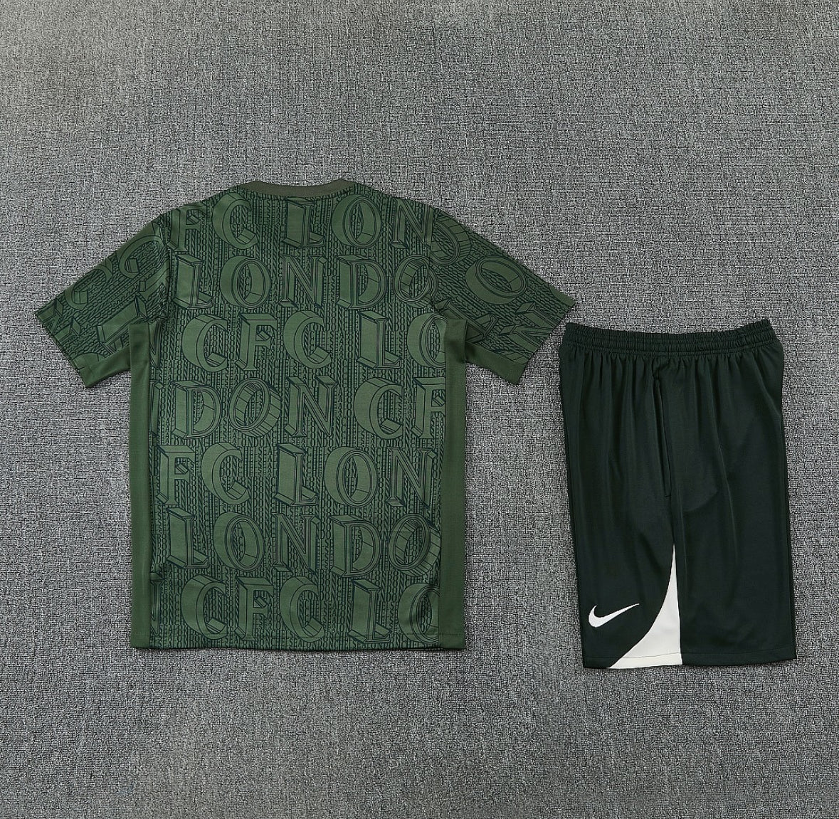 Chelsea 25/26 Dark Green & Black Short set