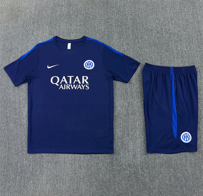 Inter Milan Dark Blue Short Set