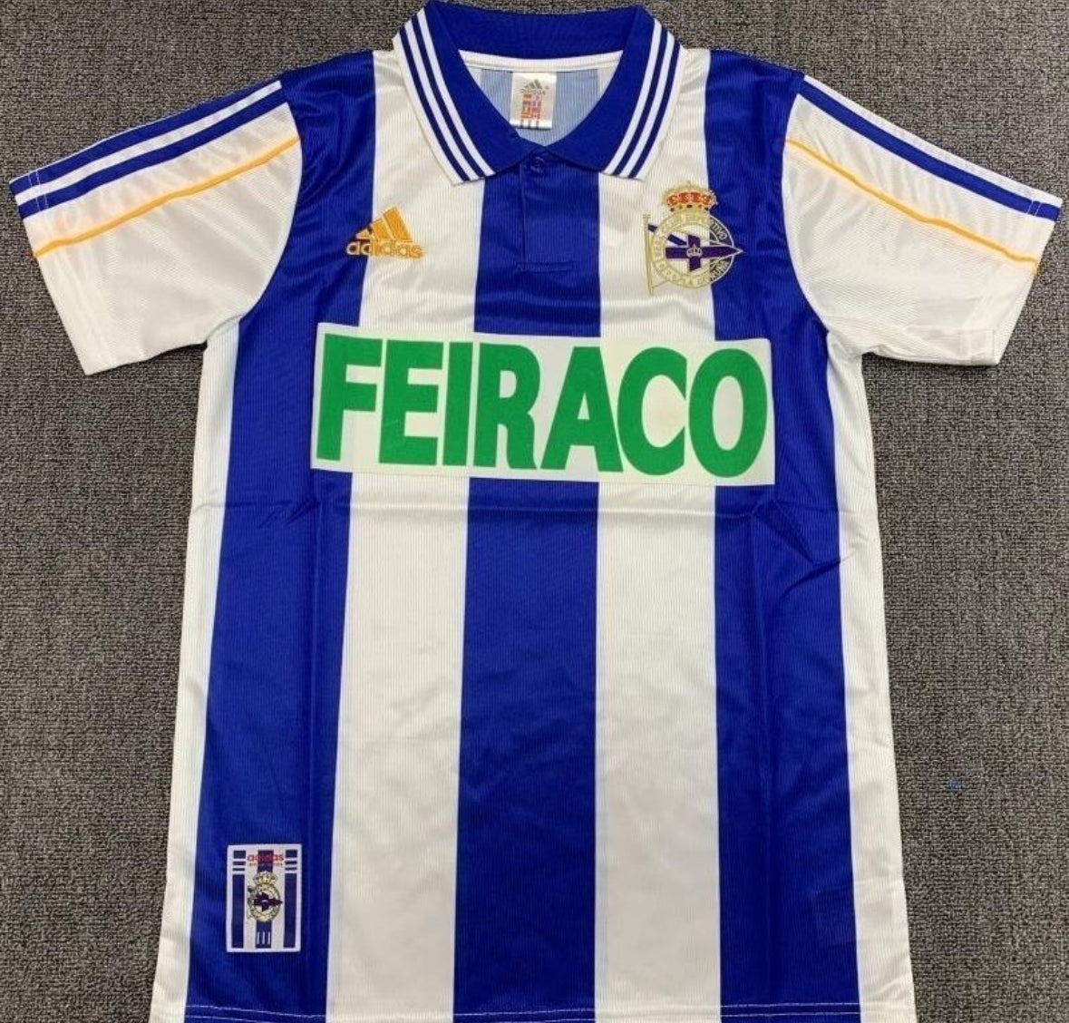DEPORTIVO DE LA CORUÑA Retro 1999/2000 Home Kit