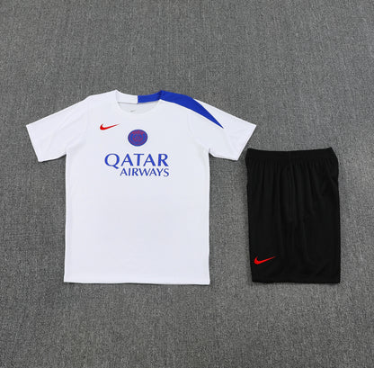 PSG 25/26 White & Black Short Set