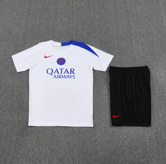 PSG 25/26 White & Black Short Set