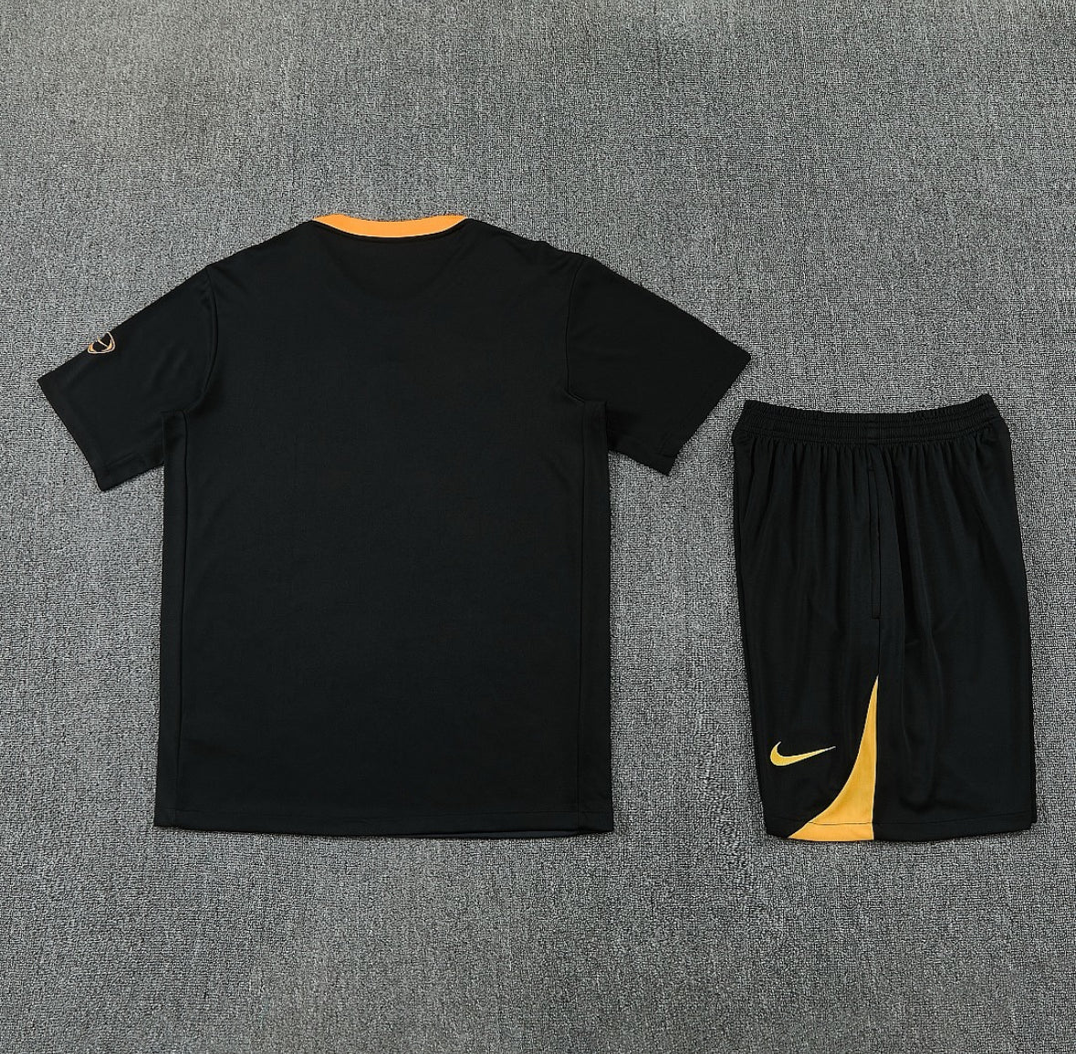 Inter Milan Black & Orange Short Set