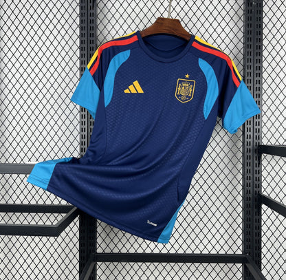 Spain 2026 World Cup Dark Blue Pre-match Jersey