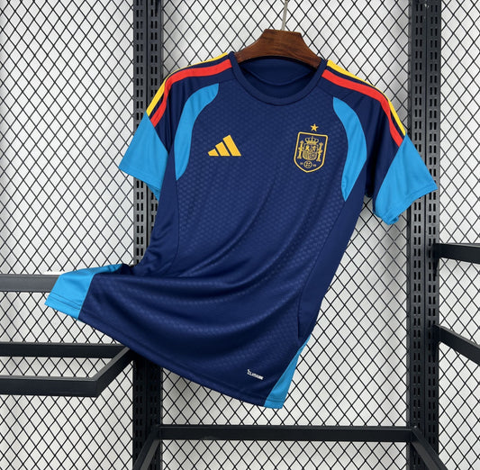Spain 2026 World Cup Dark Blue Pre-match Jersey