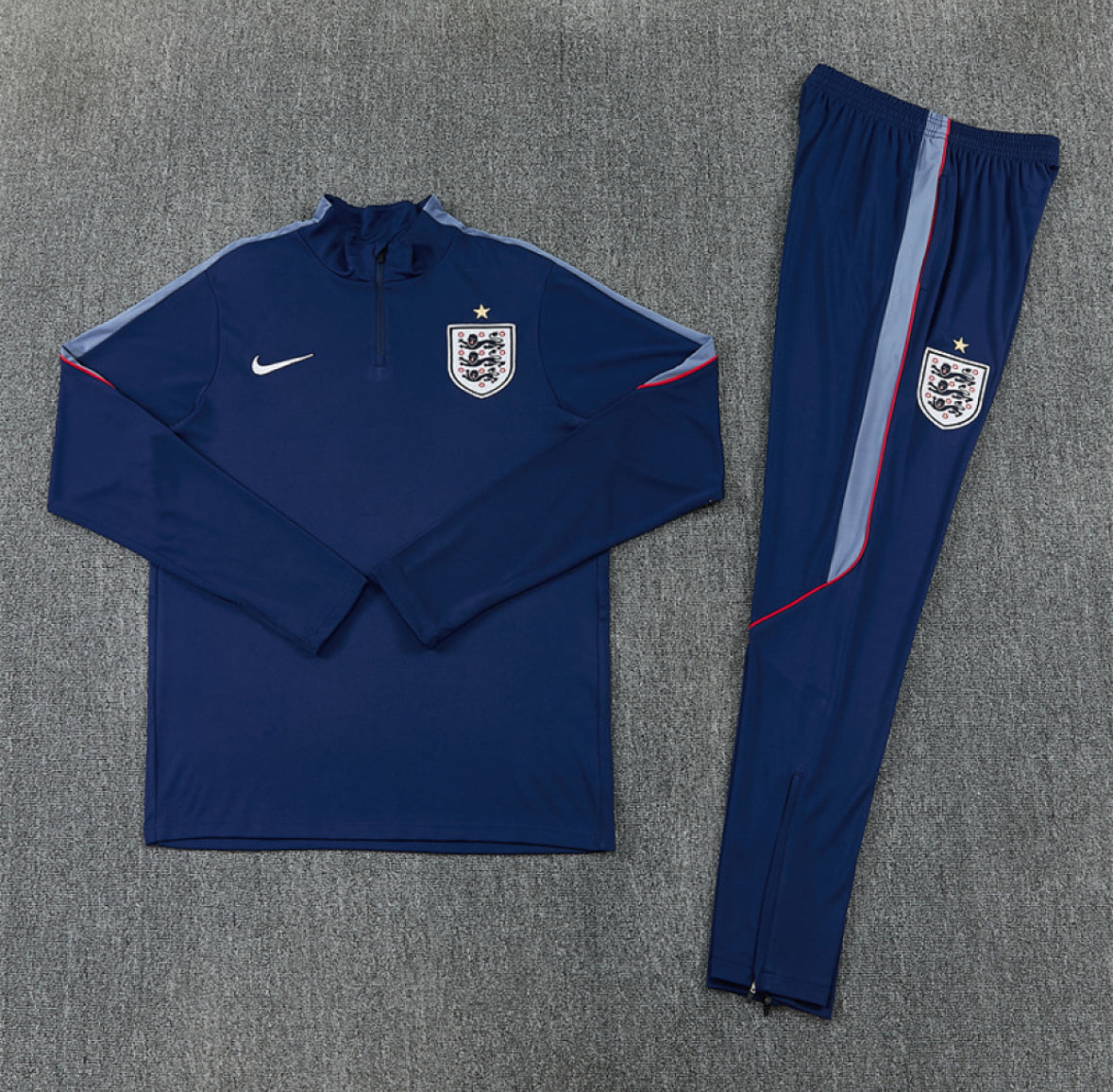 England Dark Blue 1/4 Tracksuit 2026