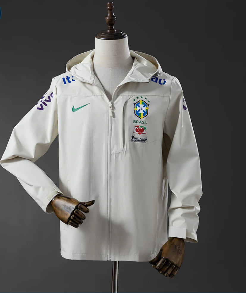 Brazil White/Cream Windbreaker