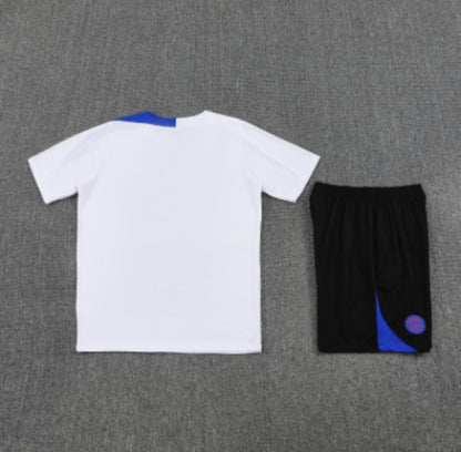 PSG 25/26 White & Black Short Set