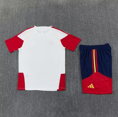 Spain 2026 White & Red Short Set