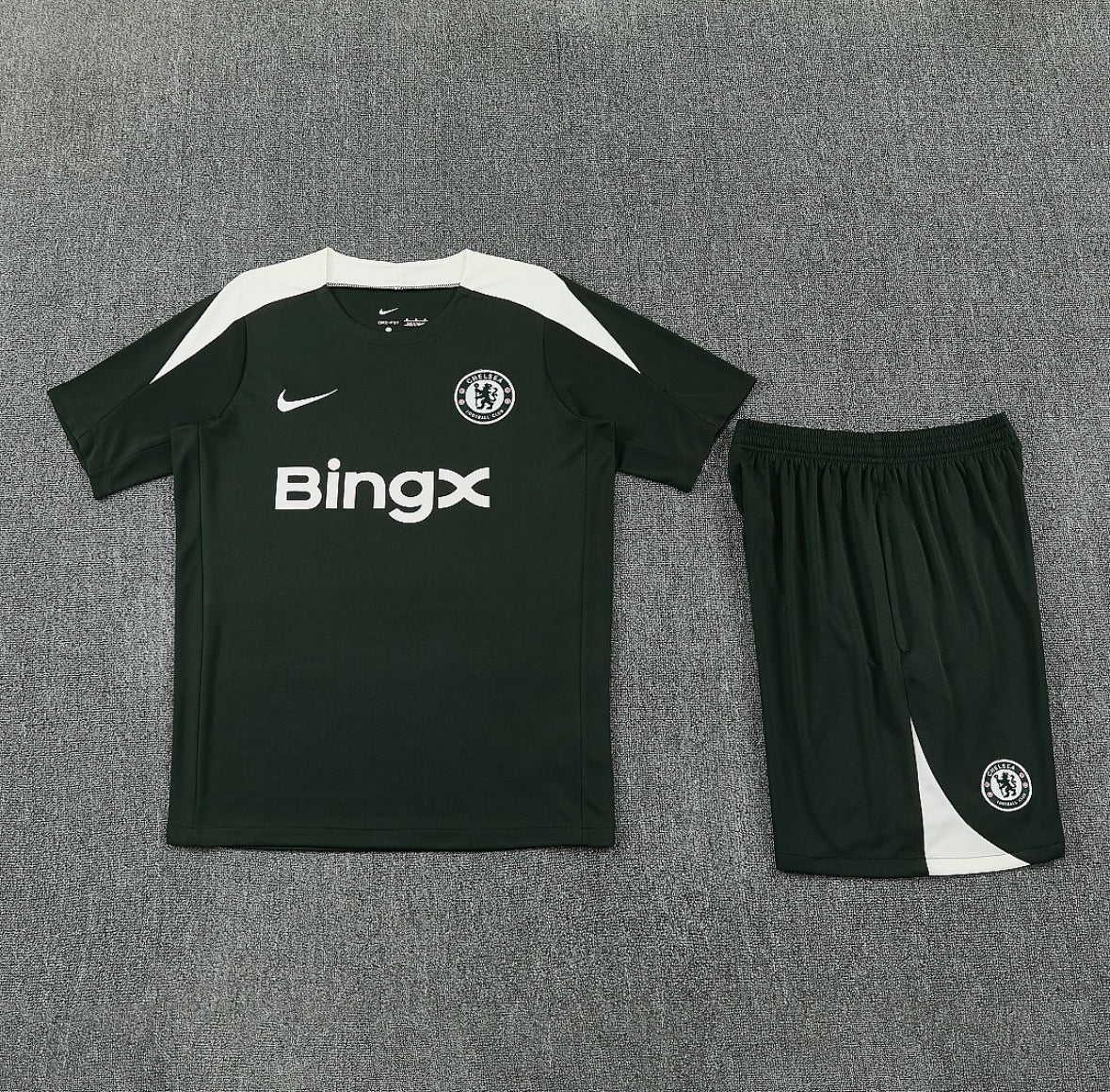 Chelsea 25/26 Dark Green & White Short set