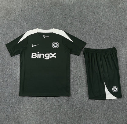 Chelsea 25/26 Dark Green & White Short set