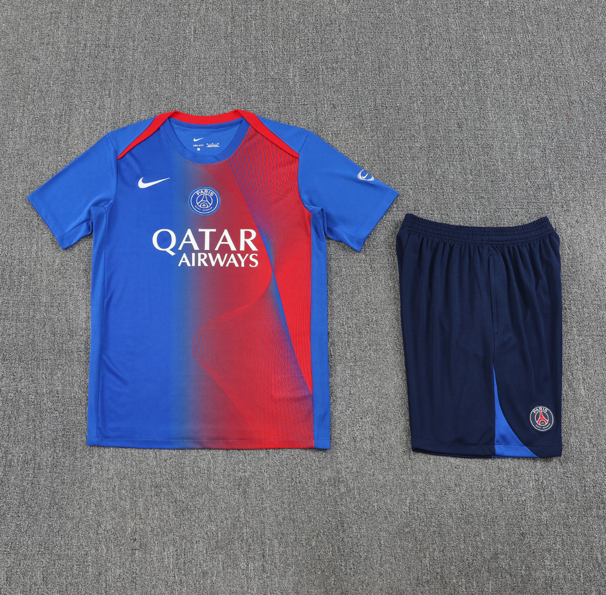 PSG 26/27 Blue & Red Short Set
