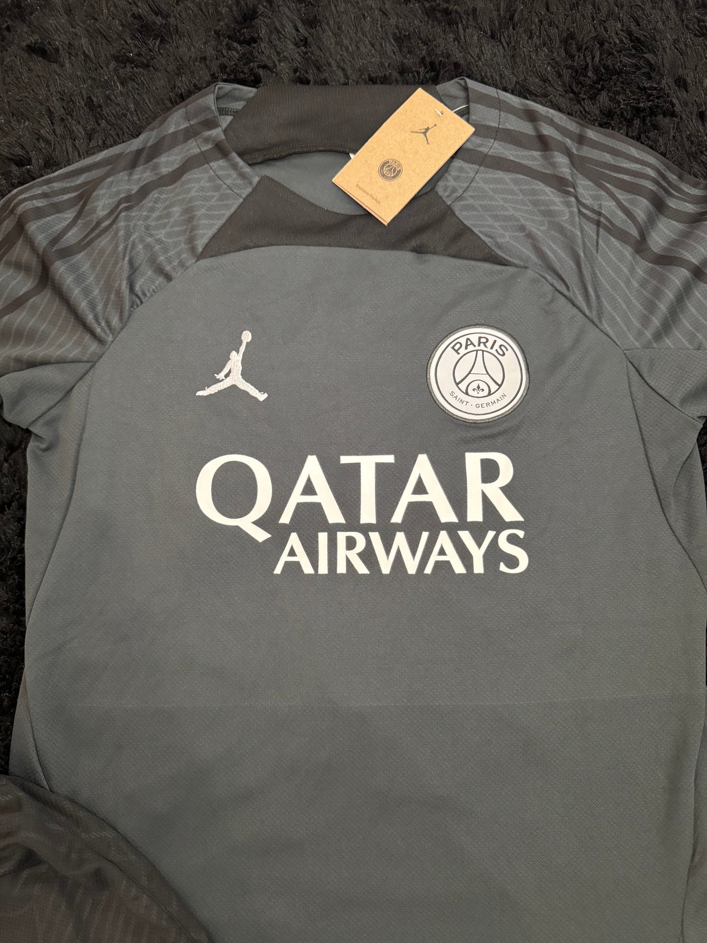 PSG Grey & Black Short Set