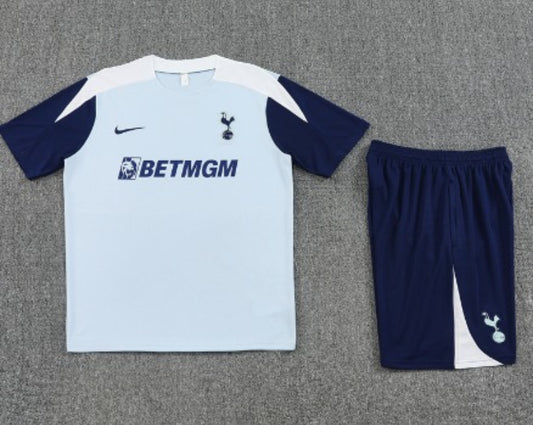 Tottenham 25/26 Light grey & Dark Blue Short Set