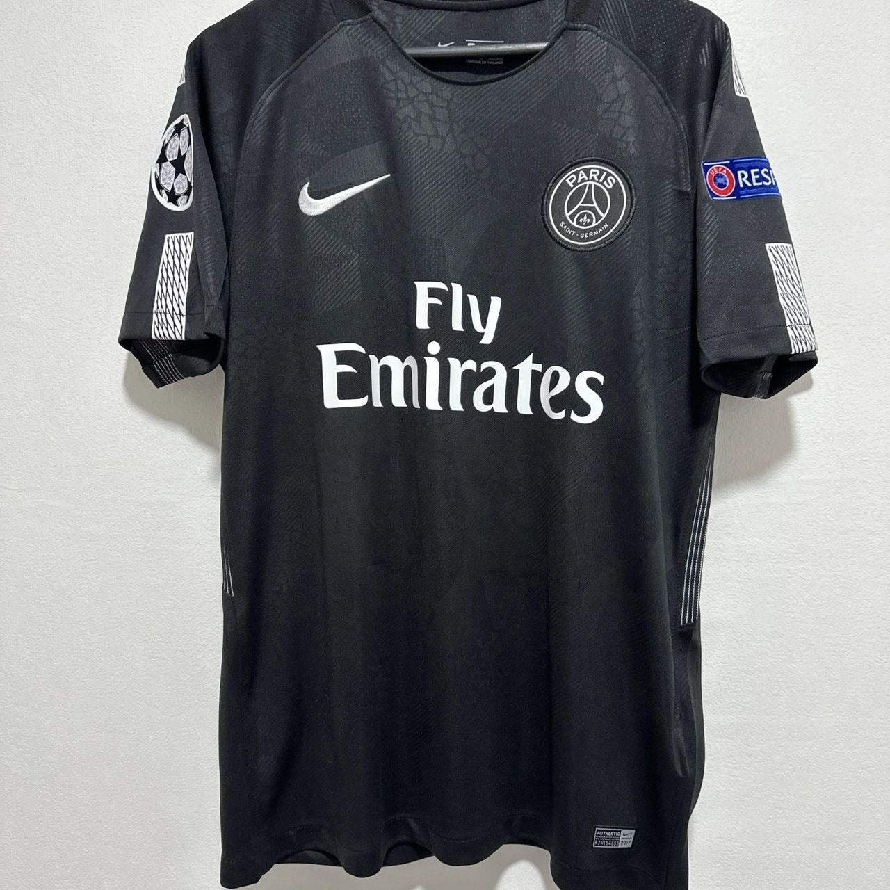 PSG 2018 Black Retro Jersey