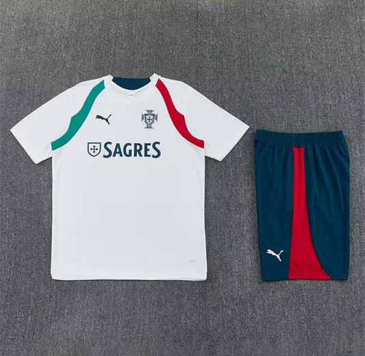 Portugal 26/27 White & Green Training Kit