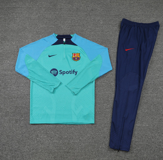 Barcelona Light blue 1/4 Tracksuit