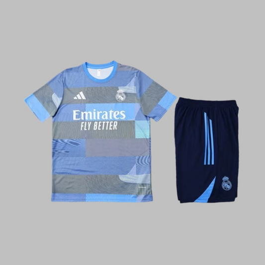 RM 25/26 Blue & Black Short set