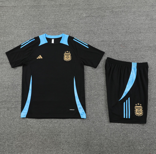 Argentina Black & Blue Short set