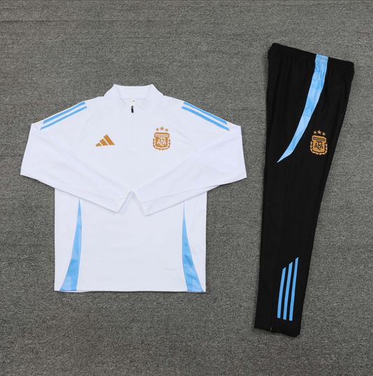Argentina 24/25 1/4 Zip Tracksuit