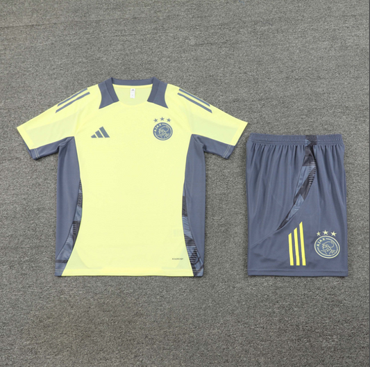 Ajax Yellow & Grey Short set