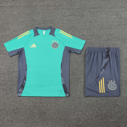 Ajax Light Blue & Grey Short Set