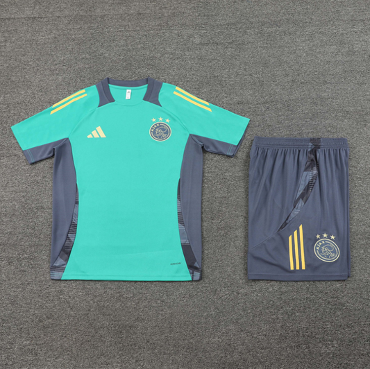 Ajax Light Blue & Grey Short Set