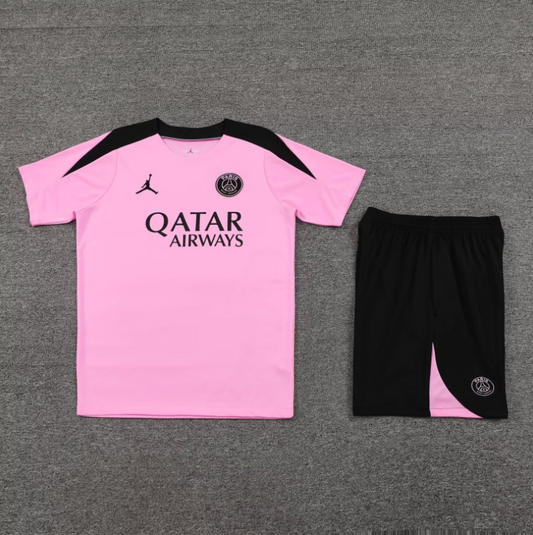 PSG Pink & Black Short Set