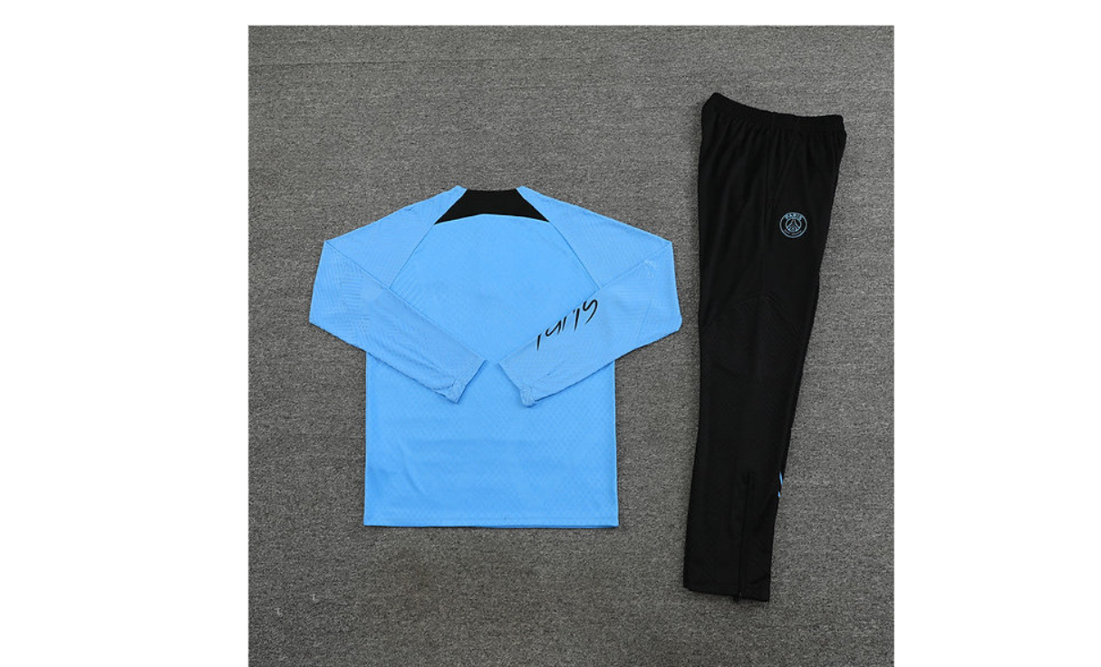 PSG Light blue 1/4 Tracksuit