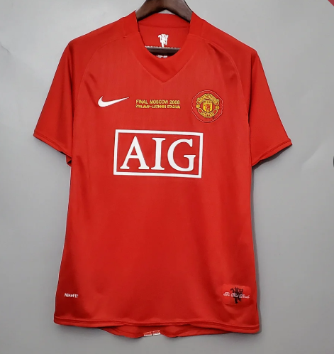 Man Utd 2007/2008 Retro Home kit