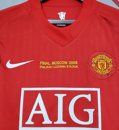 Man Utd 2007/2008 Retro Home kit