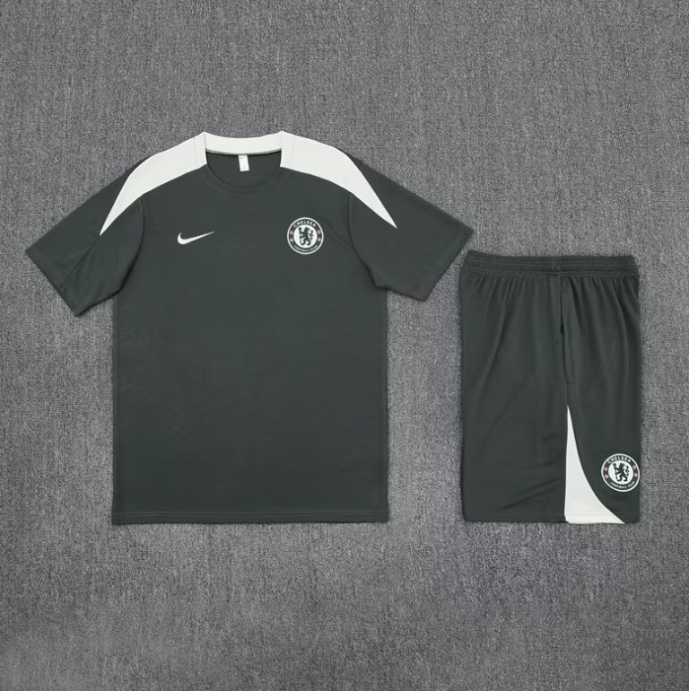 Chelsea 25/26 Dark Green & White Short set