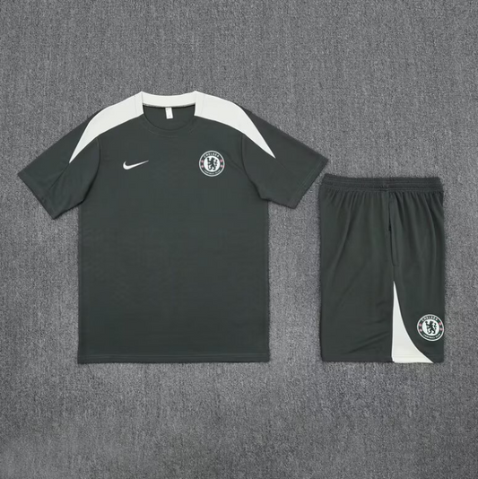 Chelsea 25/26 Dark Green & White Short set