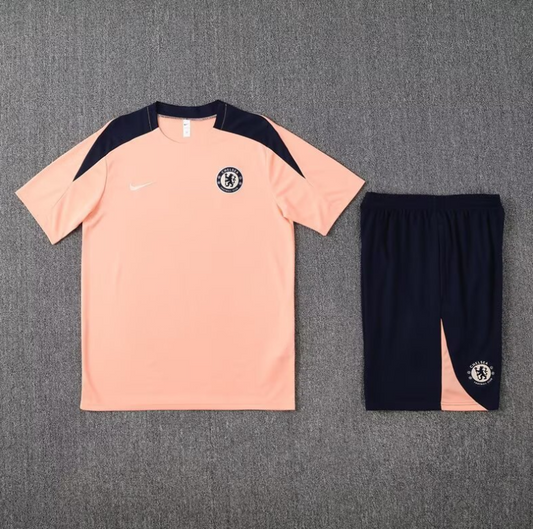 Chelsea 25/26 Light Pink & Black Short Set