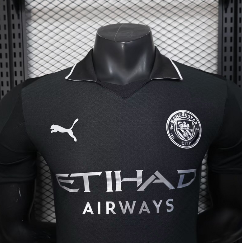 Man city 25/26 Away Shirt (Black)