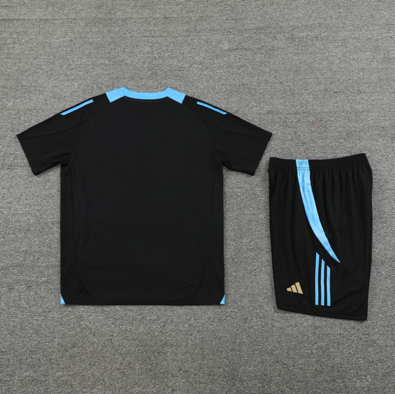 Argentina Black & Blue Short set
