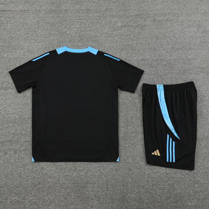 Argentina Black & Blue Short set